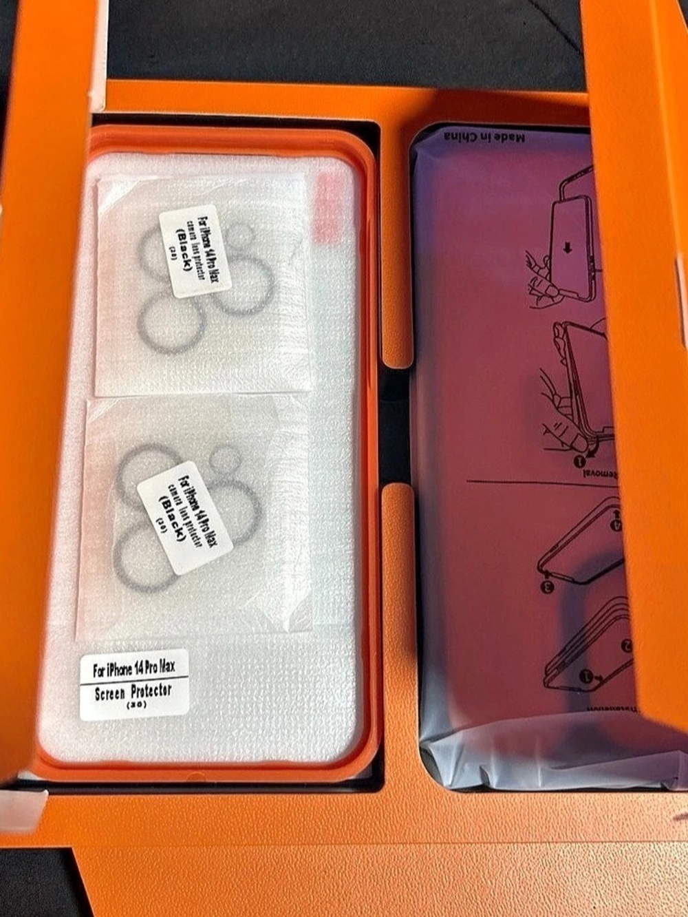 TAURI iPhone 14 Pro Max 2+2+1 YD (08)(H) Screen Protector Kit NWT